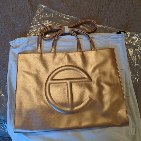 Telfar Large Shopping Tote Copper - Picture 2 of 6